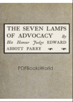 The Seven Lamps of Advocacy