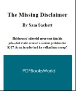 The Missing Disclaimer